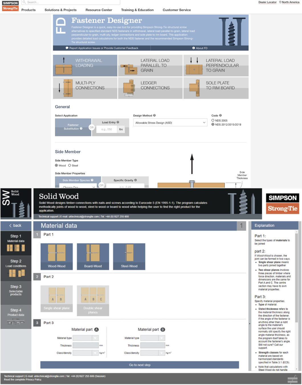 Fastener Designer UI