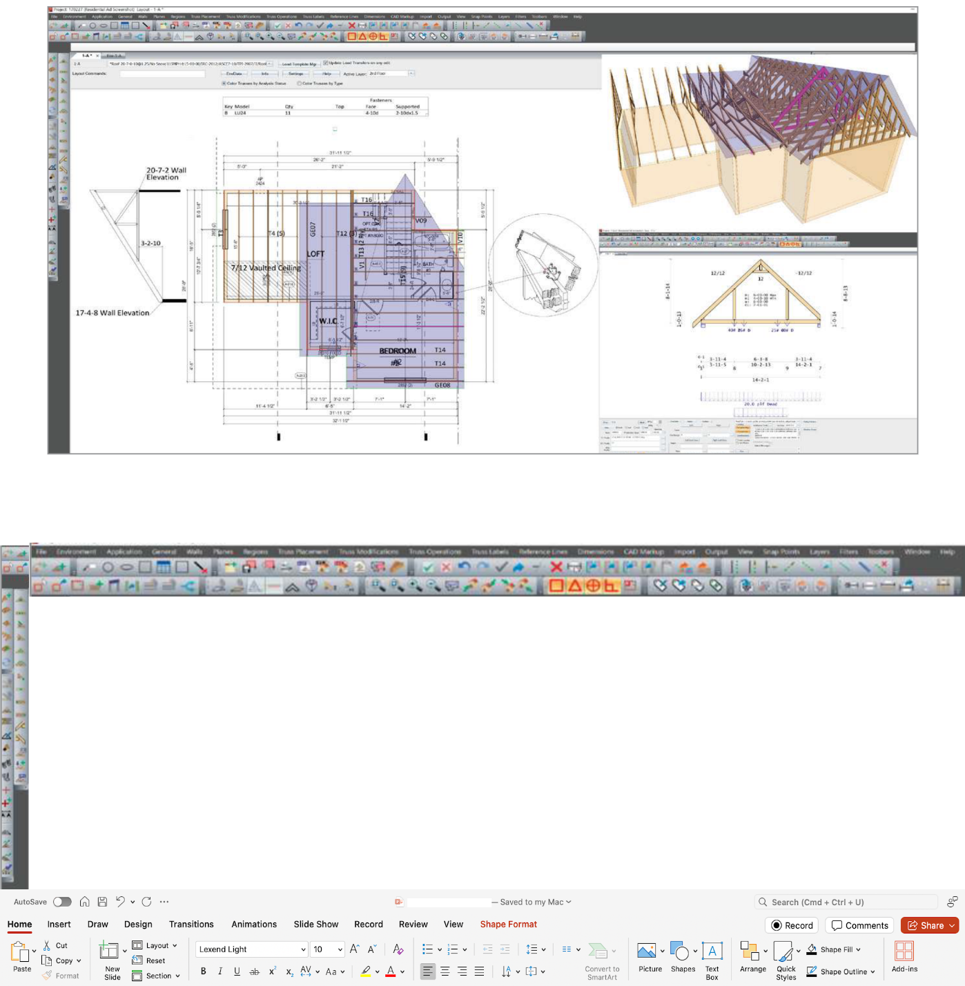 Truss Studio Ribbon UI